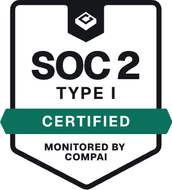 SOC 2 Type I certified badge